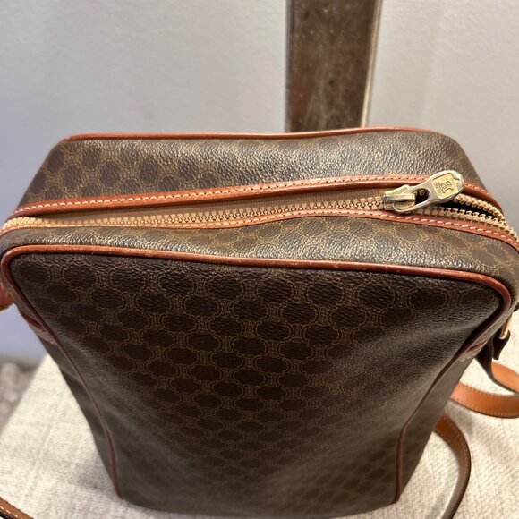 Vintage Celine Macadam Messenger Bag - Picture 5 of 11